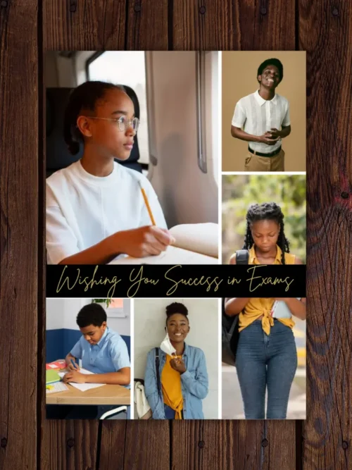 Family Photo Collage Success Card