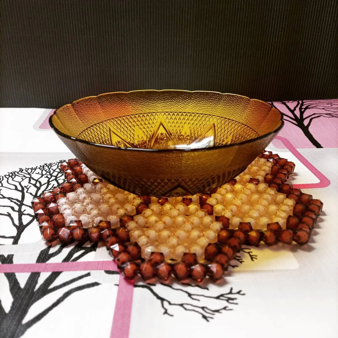 Beaded Table Mat, place mat