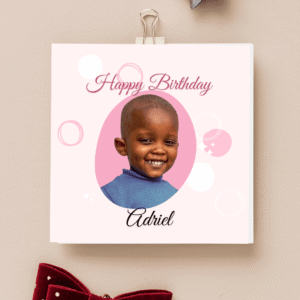 Birthday Card with Picture, personalized birthday card with photo