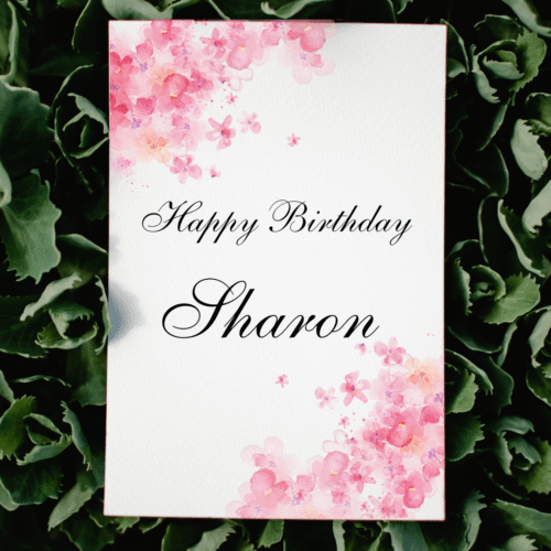 Personalised Name Birthday Card