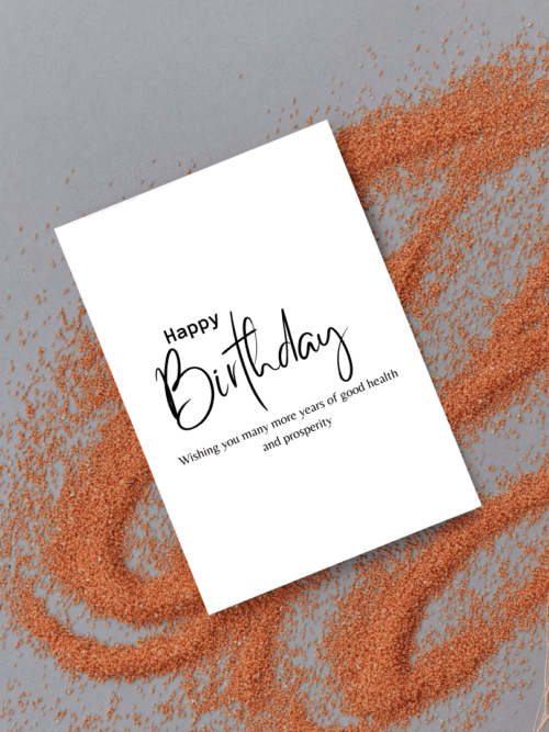 A5 Birthday Card