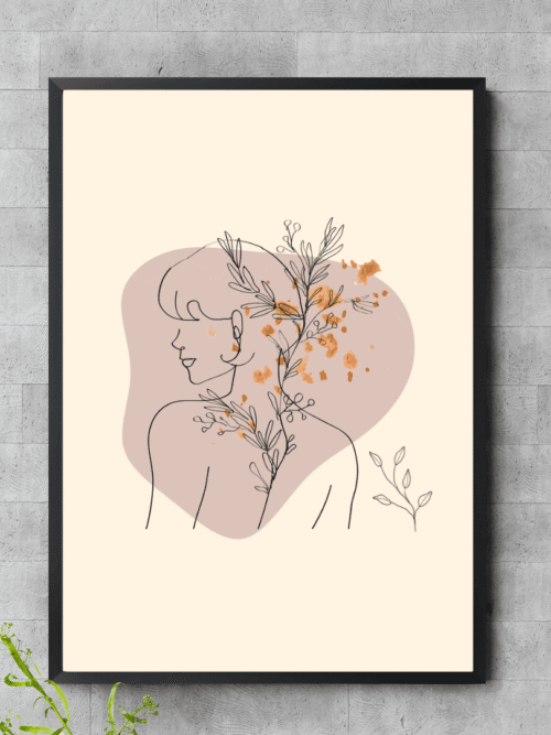 Woman Line Art