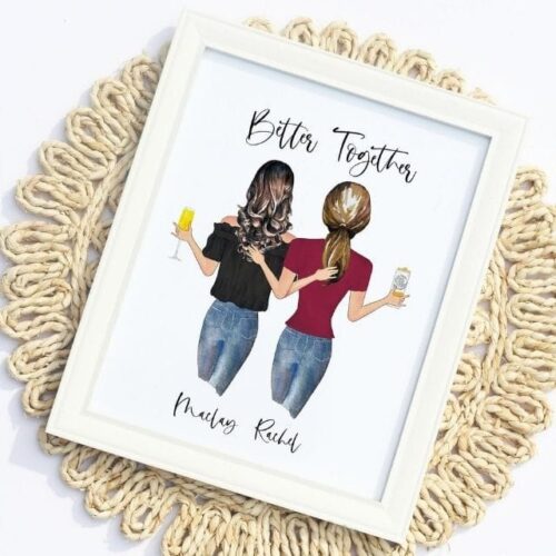 framed art, gifts for friends