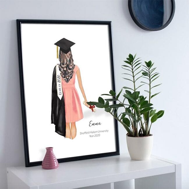 graduation gifts, framed art