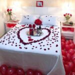 Romantic room decor, bedroom room décor, valentines room decor, valentine's day decoration