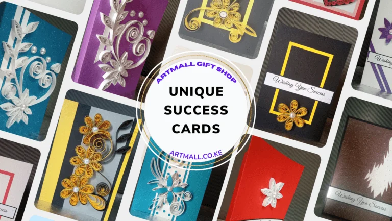 Unique Success Cards Kenya, beautiful success cards for candidates