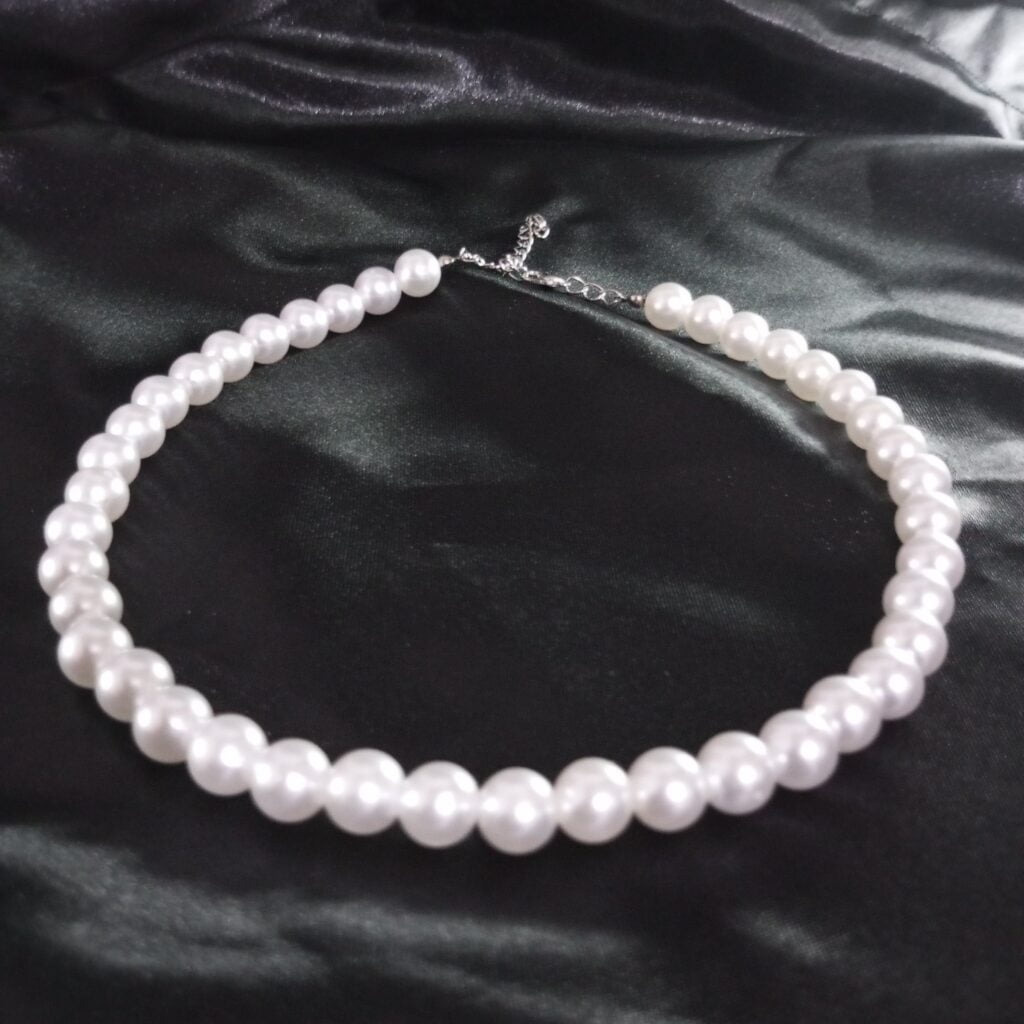 Beaded Pearl Necklace