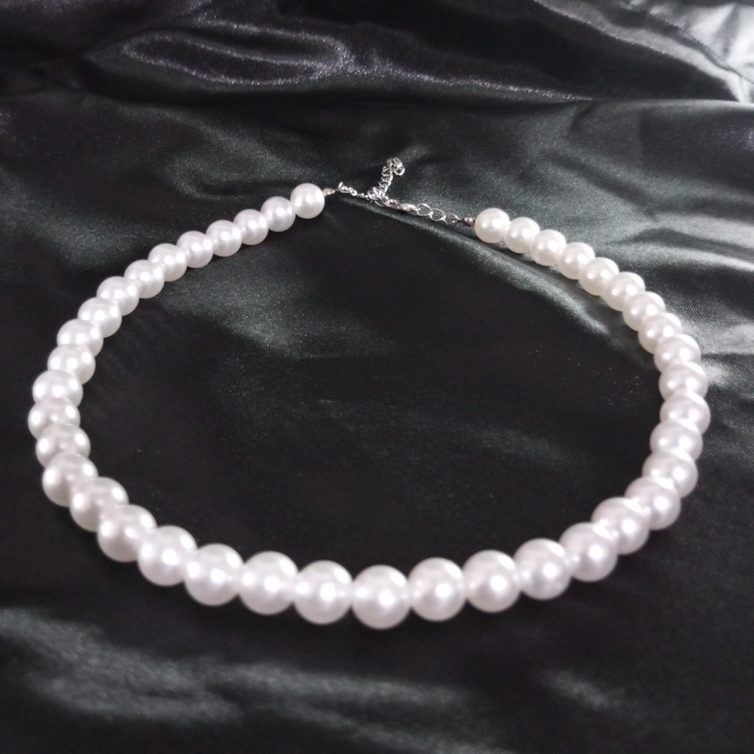 Beaded Pearl Necklace