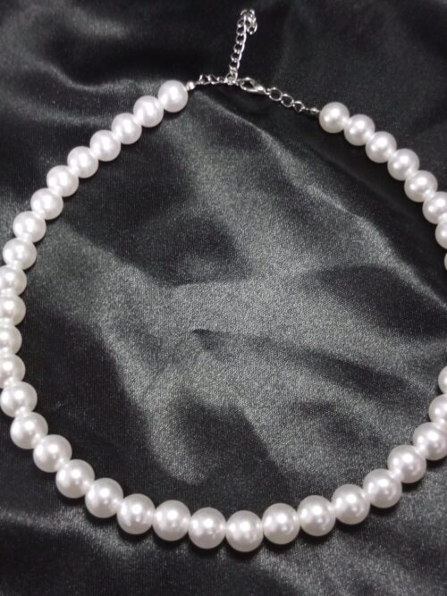 Beaded Pearl Necklace