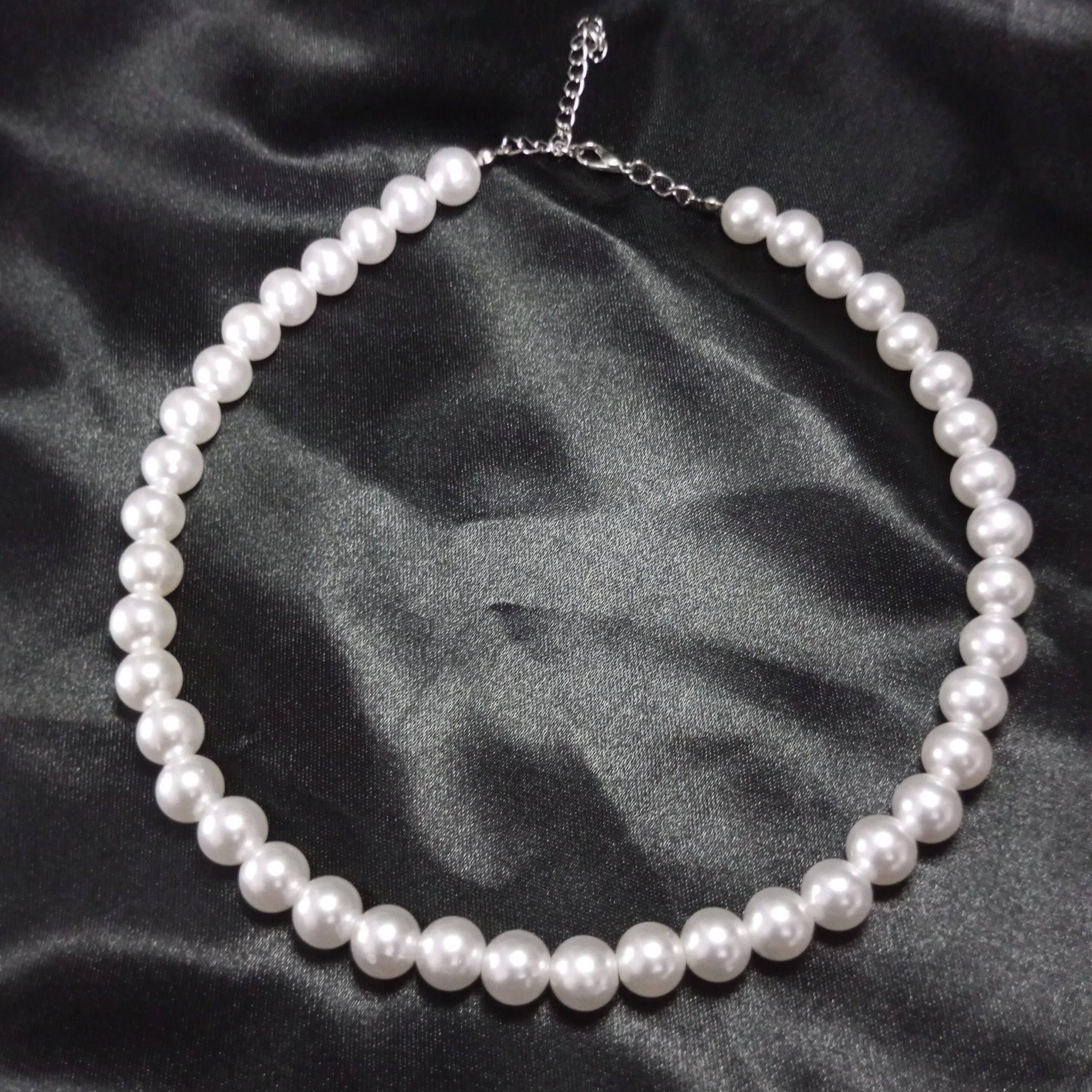 Beaded Pearl Necklace