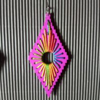 Handmade Wooden Earrings (4) Handmade Wooden Earrings