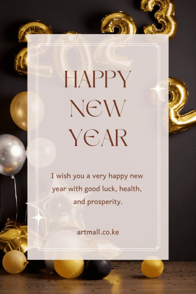 a happy new year message