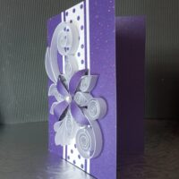 Unique Handmade Wedding Card