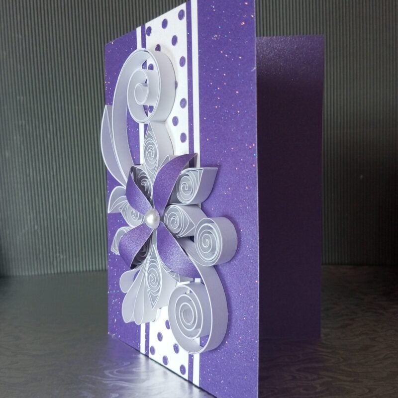 Unique Handmade Wedding Card