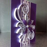 Unique Handmade Wedding Card