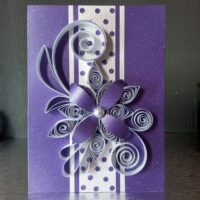 Unique Handmade Wedding Card