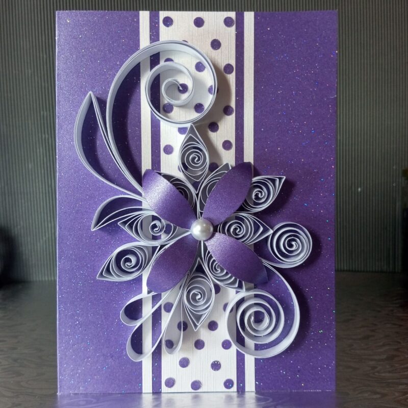 Unique Handmade Wedding Card