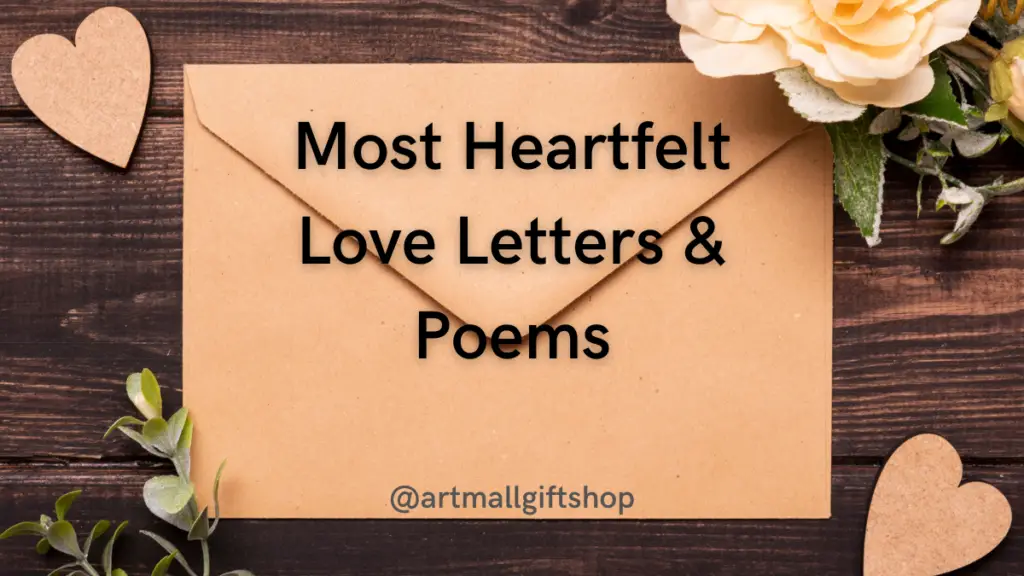 10 Most Heartfelt Love Letters Poems