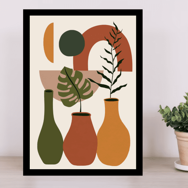 Boho Wall Decor Potted Plants