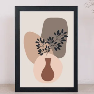 Flower Pot Abstract Art