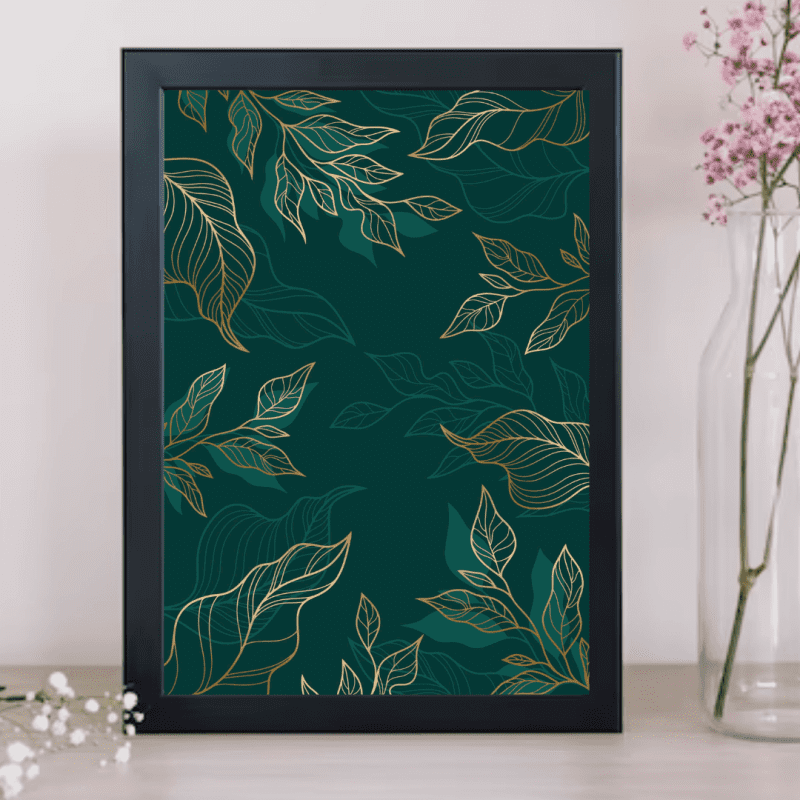 Abstract Botanical Wall Art