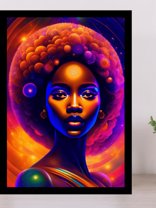 African Queen Wall Art