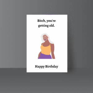 Bestie Birthday Card