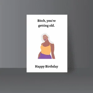 Bestie Birthday Card