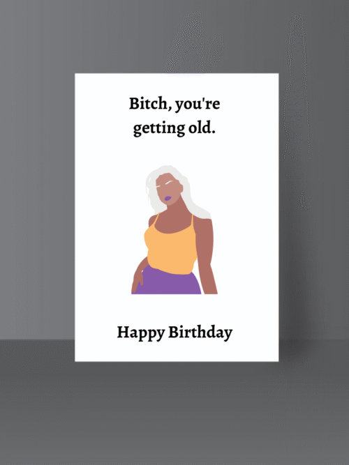 Bestie Birthday Card