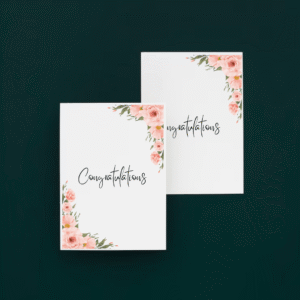 congratulations card for wedding