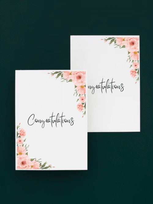 Congratulations Card for Wedding
