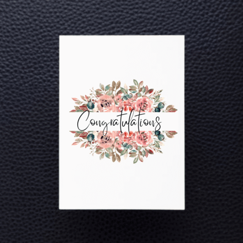 Congratulations Card for Graduation