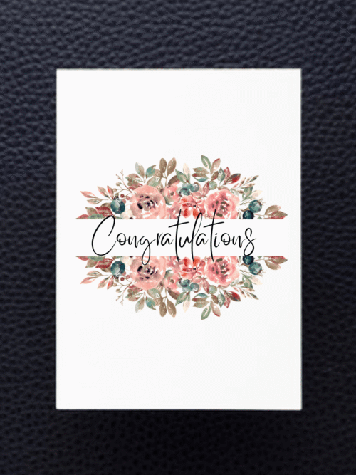 Congratulations Card for Graduation