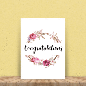 congratulations card for new job