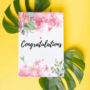 personalised congratulations cards