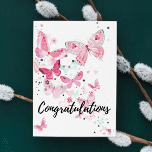 Customised Congratulations Card