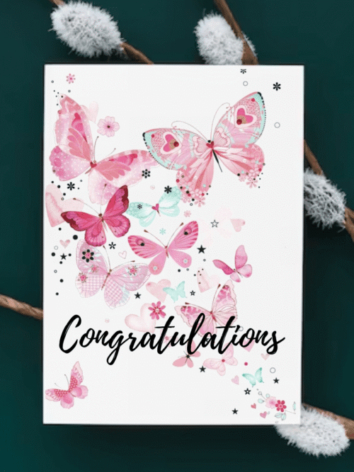 Customised Congratulations Card