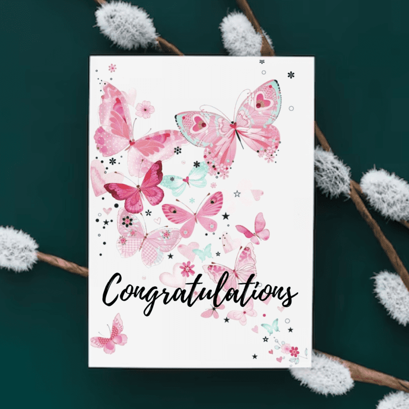 Customised Congratulations Card