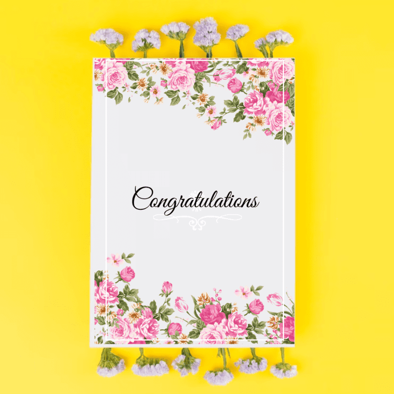 Special Congratulations Card