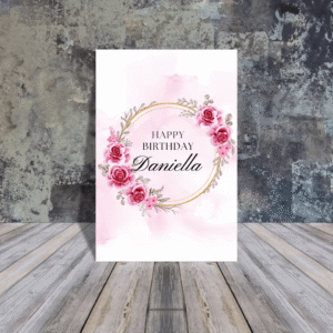 Customised Birthday Card