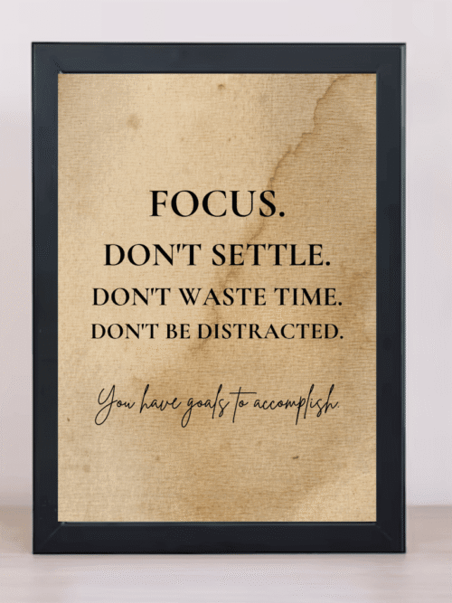 Customized Quote Wall Art Print