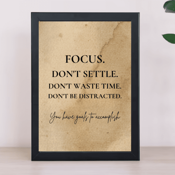 Customized Quote Wall Art Print