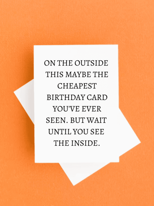 Funny Birthday Card