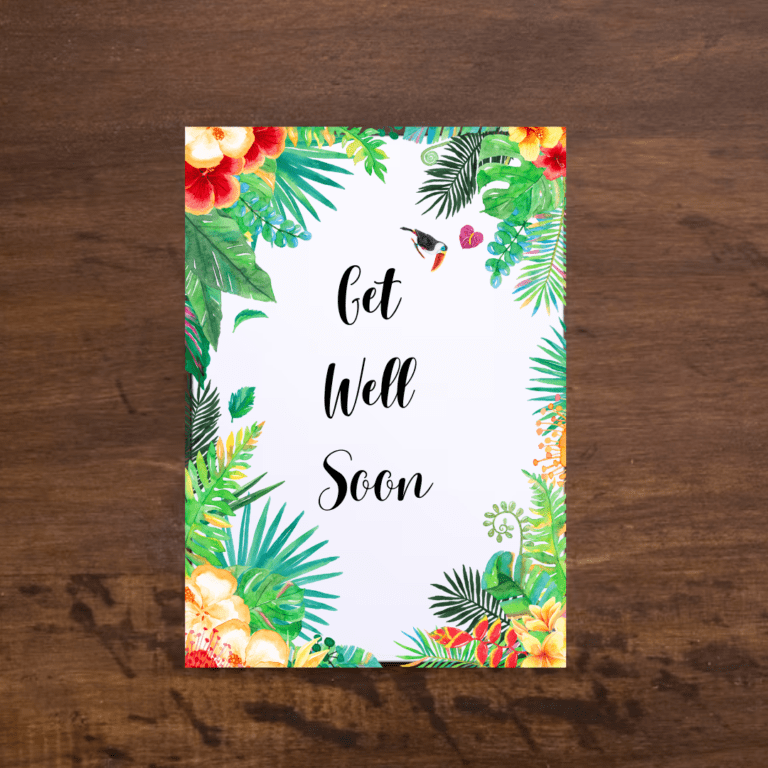 Get Well Soon Cards