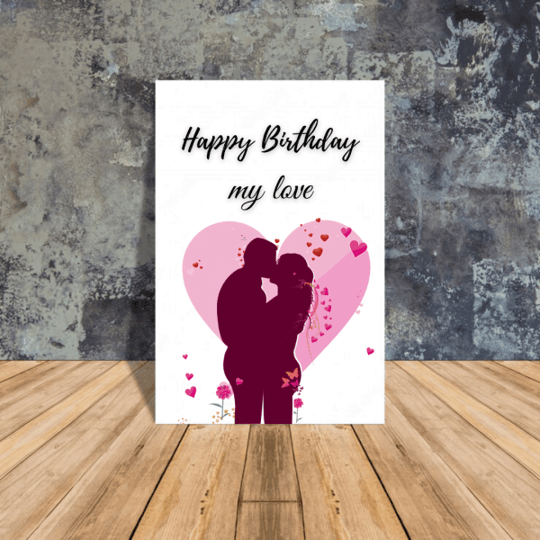 Romantic Birthday Card