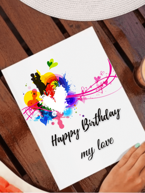 Romantic Happy Birthday Card