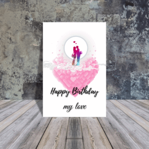 birthday card for girlfriend