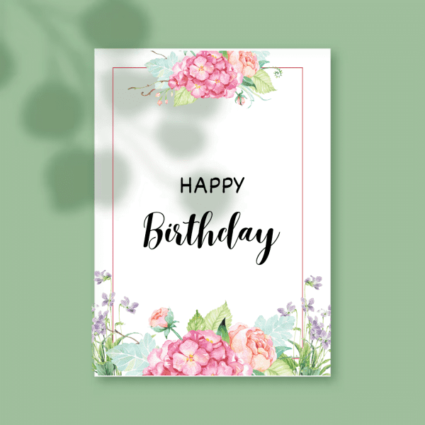 Happy Birthday Card for Wife