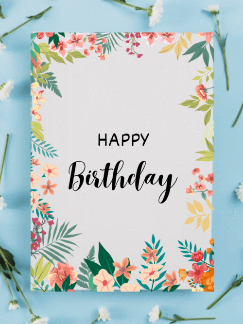 Birthday Card for Mentor