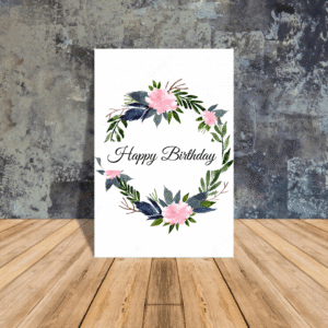 birthday card for colleague